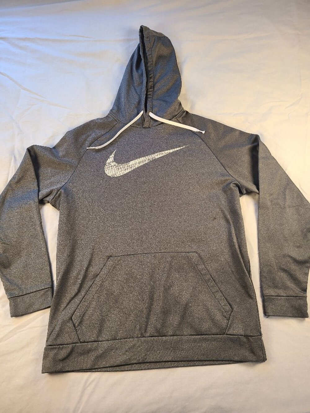 Nike Men's XL Sweater With Hood DRI FIT Gray